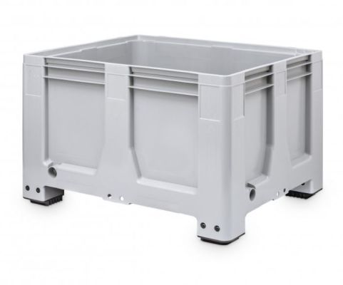 Kunststof palletbox | Grijs